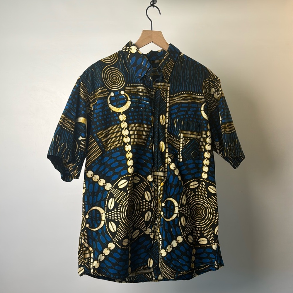 NWOT Vintage CAMEL button down shirt MADE IN ITALY